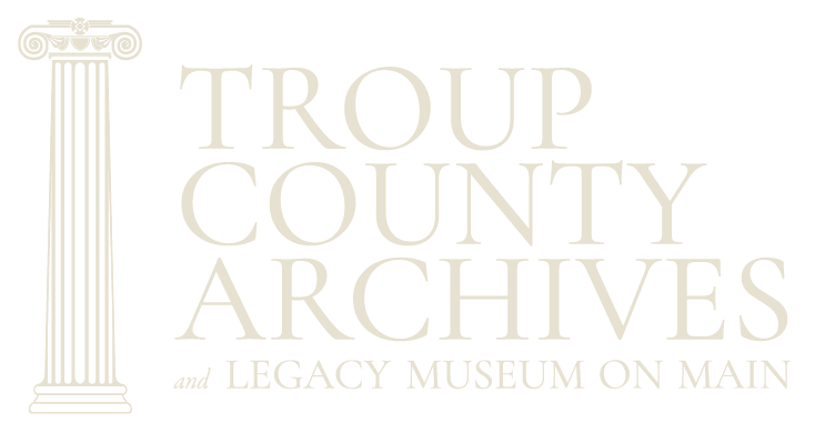 Troup County Archives & Legacy Museum on Main Logo